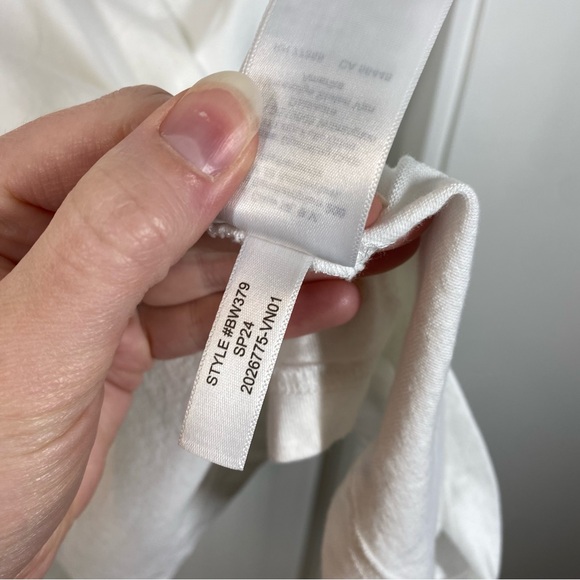 J.Crew Mens Vintage Jersey Cotton Pocket Tee White Crewneck BW379 XL Relaxed - Picture 3 of 8